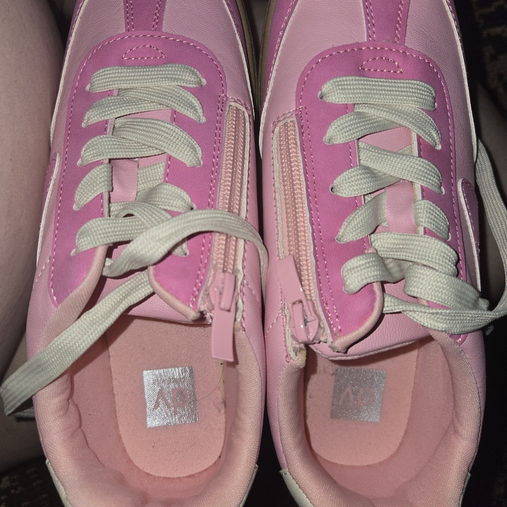 Pink Women Athletic Sneakers - Comfortable Everyday Shoes